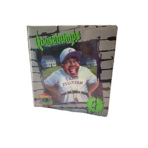 Goosebumps Camp Jellyjam #33 Vintage 3 Ring Binder 90s R.L. Stine Vintage Rare
